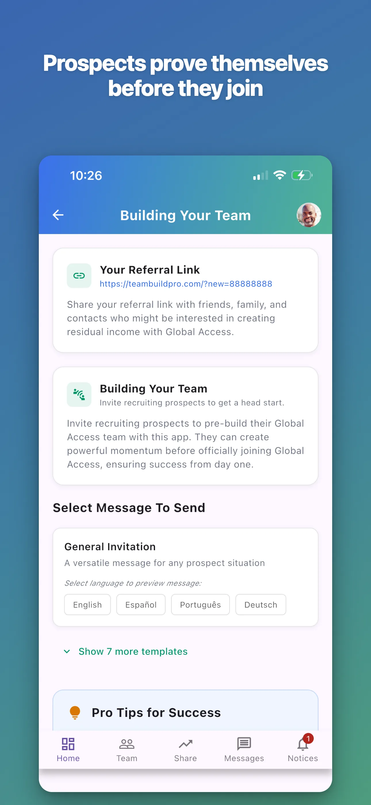Building your team